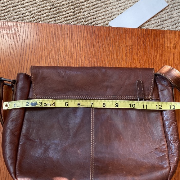 JACK GEORGES VOYAGER Handbag. 💯 buffalo leather. - Picture 10 of 14